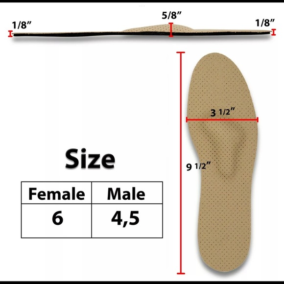 Metatarsal Arch Support Shock Absorption Insoles - Picture 9 of 15